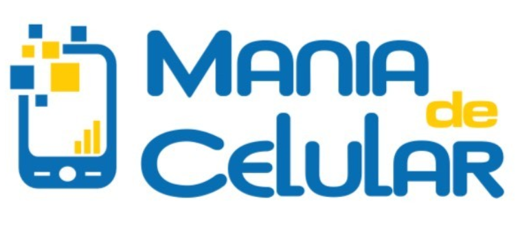 Logomarca de Mania de Celular - Manutenção e Acessórios de Celulares