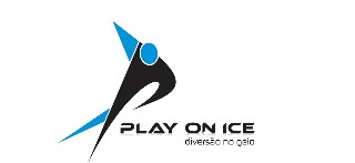Logomarca de Play On Ice - Patinação No Gelo