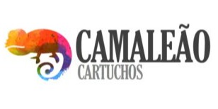 Logomarca de Camaleão Cartuchos - Recarga de Cartuchos