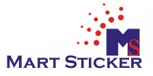 Logomarca de Mart Sticker