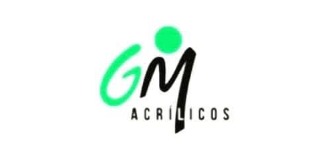 Logomarca de Gm Acrílicos - Tudo em Acrílico