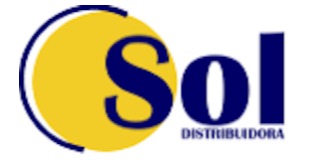 Logomarca de Sol Distribuidora - Embalagens e Descartáveis