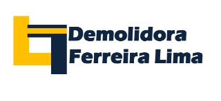 Logomarca de Demolidora Ferreira Lima - Demolição e Locação de Máquinas em Araçoiaba da Serra