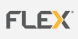 Logomarca de Flex - Sinalização Modular e Acessibilidade