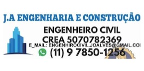 Logomarca de Ja Engenharia - Projetos e Construção