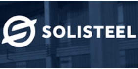Logomarca de Solisteel - Soluções Industriais em Aço