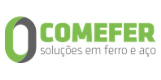 Logomarca de Comefer - Soluções em Ferro e Aço