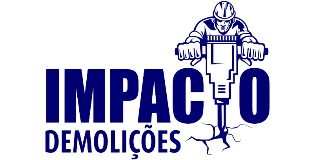 Logomarca de Impacto Demolições - Demolições e Terraplenagem