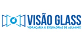Logomarca de Visão Glass - Vidraçaria e Esquadrias de Alumínio