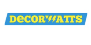 Logomarca de Decorwatts - Material Elétrico