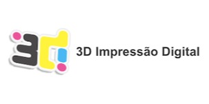 Logomarca de 3D Impressão Digital e Sinalização Interna