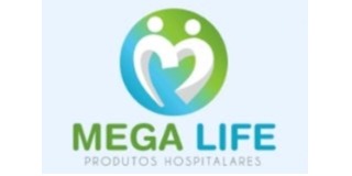 Logomarca de Mega Life - Produtos Hospitalares