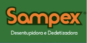 Logomarca de Sampex - Desentupidora e Dedetizadora