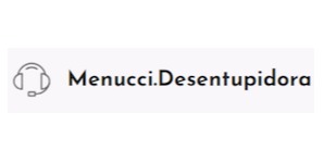 Logomarca de Desentupidora Menucci - Zona Norte