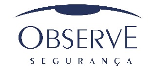 Logomarca de Observe - Segurança e Serviços