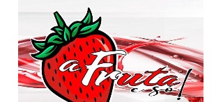 Logomarca de a Fruta e Só - Morangos Frescos e Frutas Congeladas