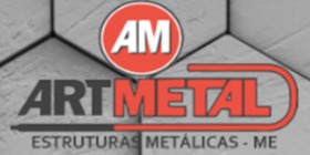 Logomarca de Artmetal Portões - Estruturas Metálicas