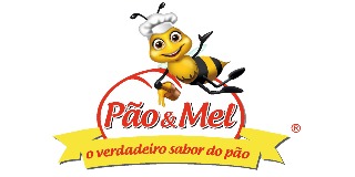 Logomarca de Pão & Mel - Industria de Panificação