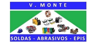 Logomarca de V. Monte - Soldas, Abrasivos e Epis