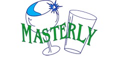 Logomarca de Masterly - Reutilizáveis em Plástico Transparente