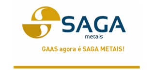 Logomarca de Saga Metais