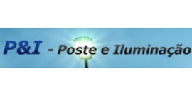Logomarca de P&I - Postes e Iluminação