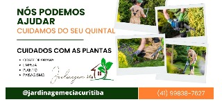 Logomarca de Jardinagem & Cia - Paisagismo em Curitiba