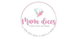 Logomarca de Manu Doces - Confeitaria Artesanal