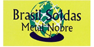 Logomarca de Brasil Soldas - Metal Nobre
