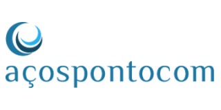 Logomarca de Açospontocom - Distribuidora de Aços