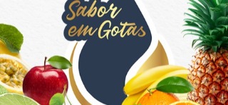 Logomarca de Sabor em Gotas - Produtos Naturais
