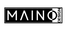 Logomarca de Maino Design - Etiquetas Emborrachadas