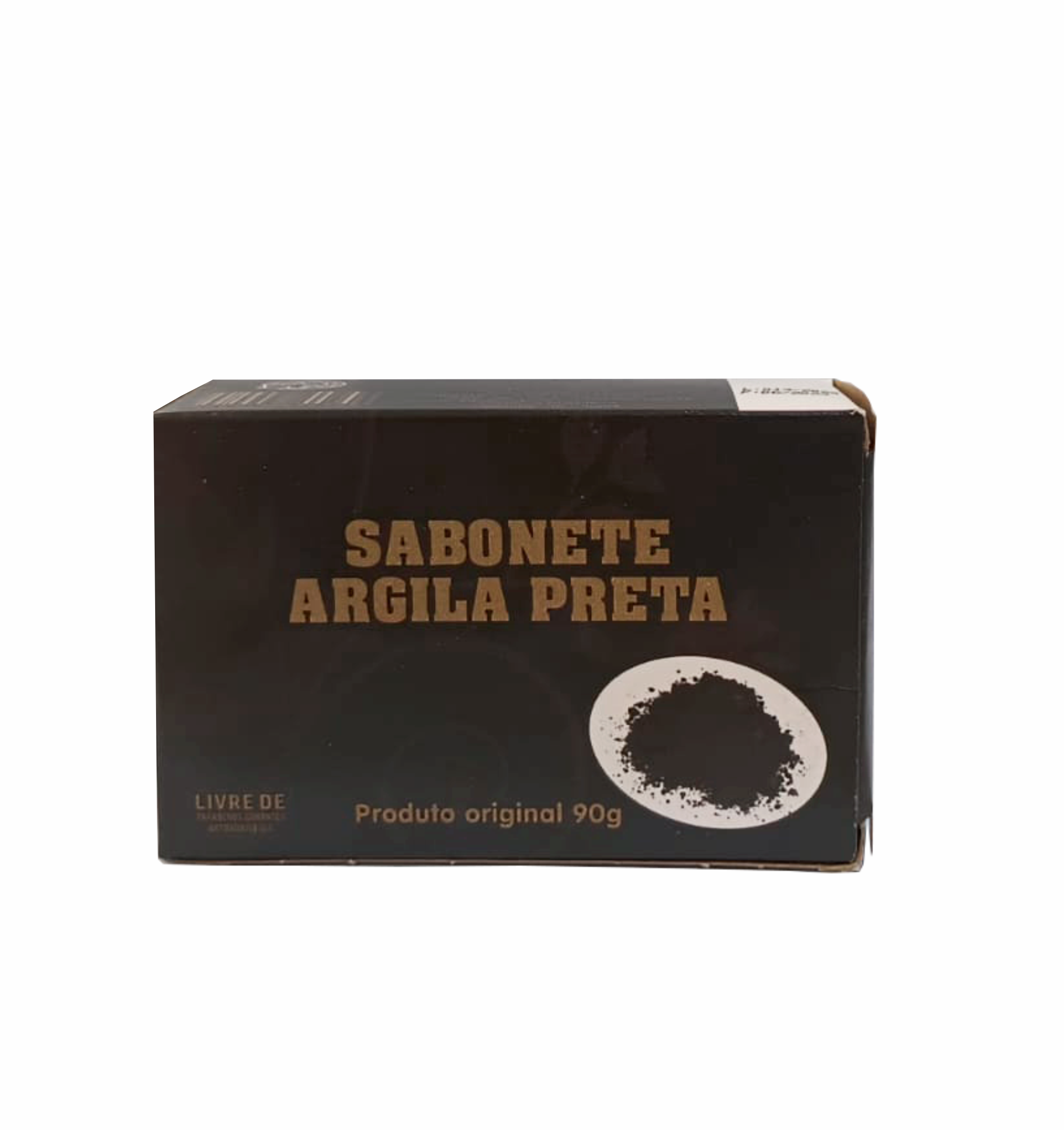 Sabonete de Argila Preta 90g - R$ 2,73
