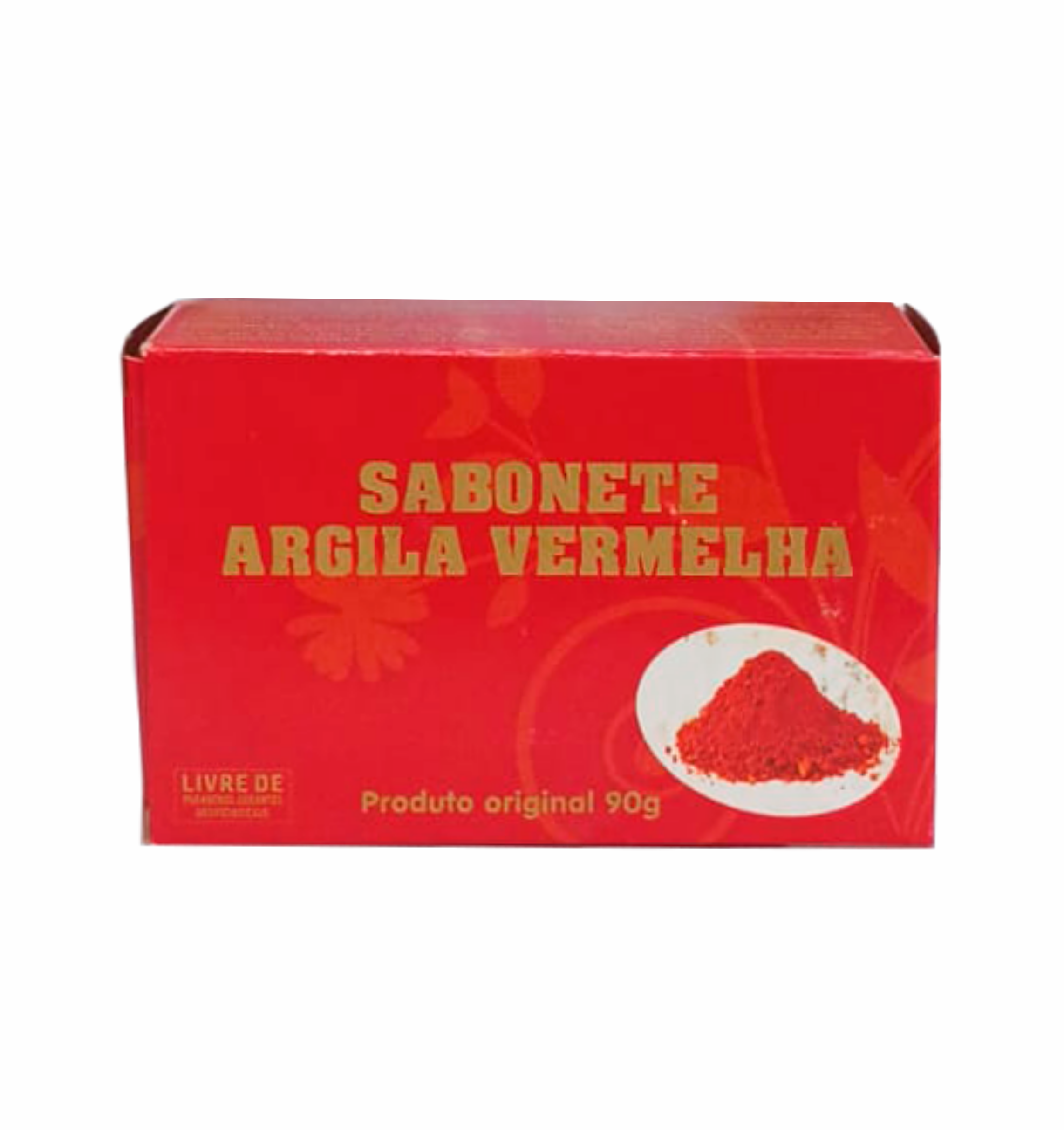Sabonete de Argila Vermelha 90g - R$ 2,73