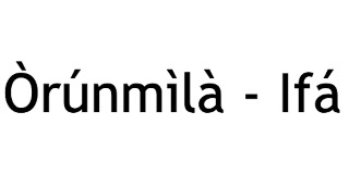 Logomarca de Òrúnmìlà-Ifá - Artigos Religiosos