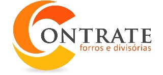Logomarca de Contraste - Forros e Divisórias de Gesso e Drywall