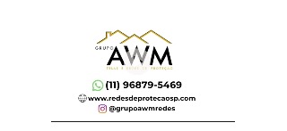 Logomarca de Awm - Telas e Redes de Proteção