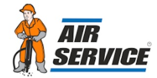 Logomarca de Air Service - Soluções para Mineração, Construção Civil e Siderurgia