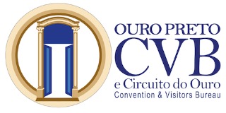 Logomarca de Ouro Preto e Circuito do Ouro Convention & Visitors Bureau