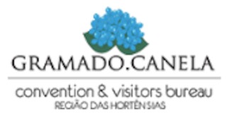Logomarca de Gramado, Canela e Região das Hortênsias Convention & Visitors Bureau