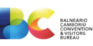 Logomarca de Balneário Camboriú com Vida Convention & Visitors Bureau
