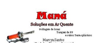Logomarca de Maná - Sopradores de Ar Quente