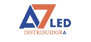 Logomarca de A7Led Distribuidora - Artigos de Iluminação