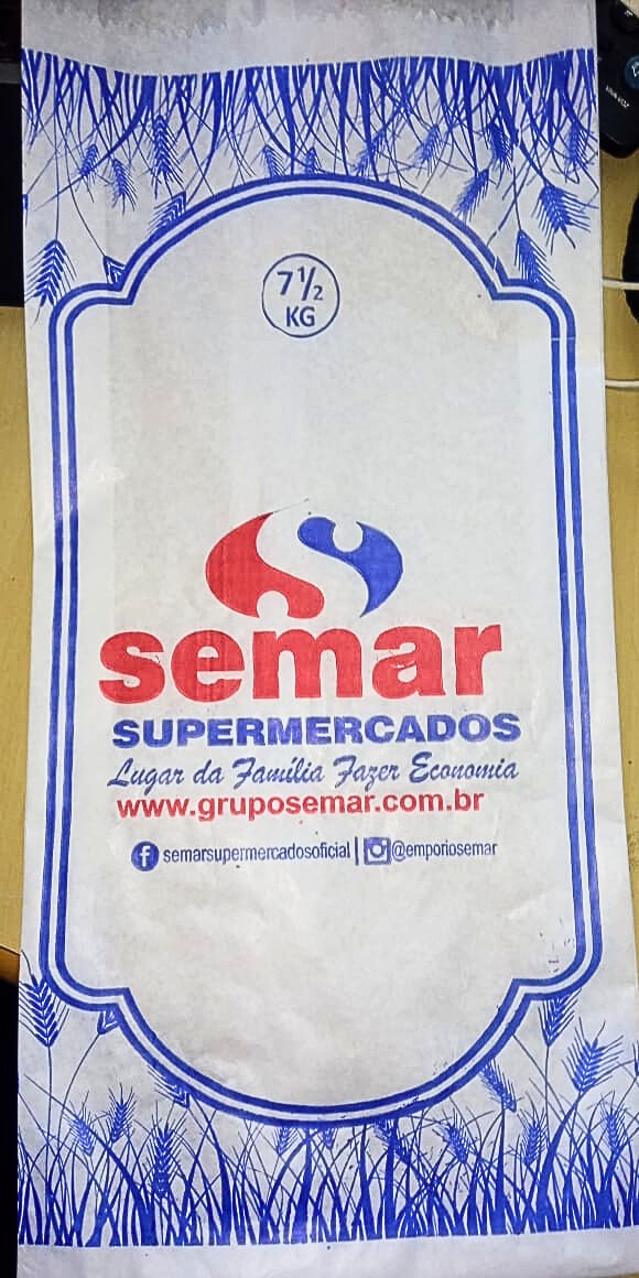 Sacos Personalizados em Papel Kraft Branco
