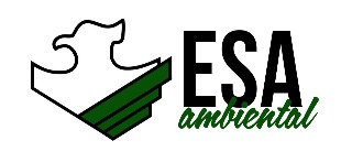 Logomarca de Esa Ambiental - Falcoaria para Controle de Fauna Nociva