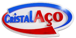Logomarca de Cristal Aço - Indústria Metalúrgica