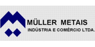 Logomarca de Müller Metais  - Peças e Equipamentos em Metais Especiais