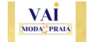 Logomarca de Vai Moda Praia