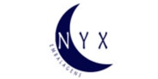 Logomarca de Nyx - Embalagens Plásticas Sopradas
