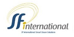 Logomarca de Sf International - Controle de Fluidos Industriais